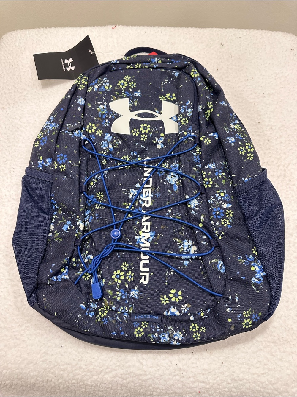 Under Armour Navy Floral Backpack